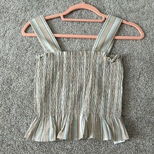 mango brand multicolored small tank top